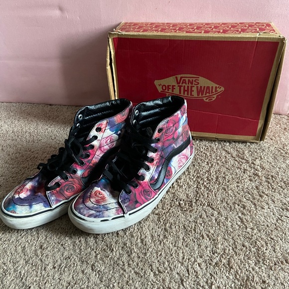 galaxy rose vans